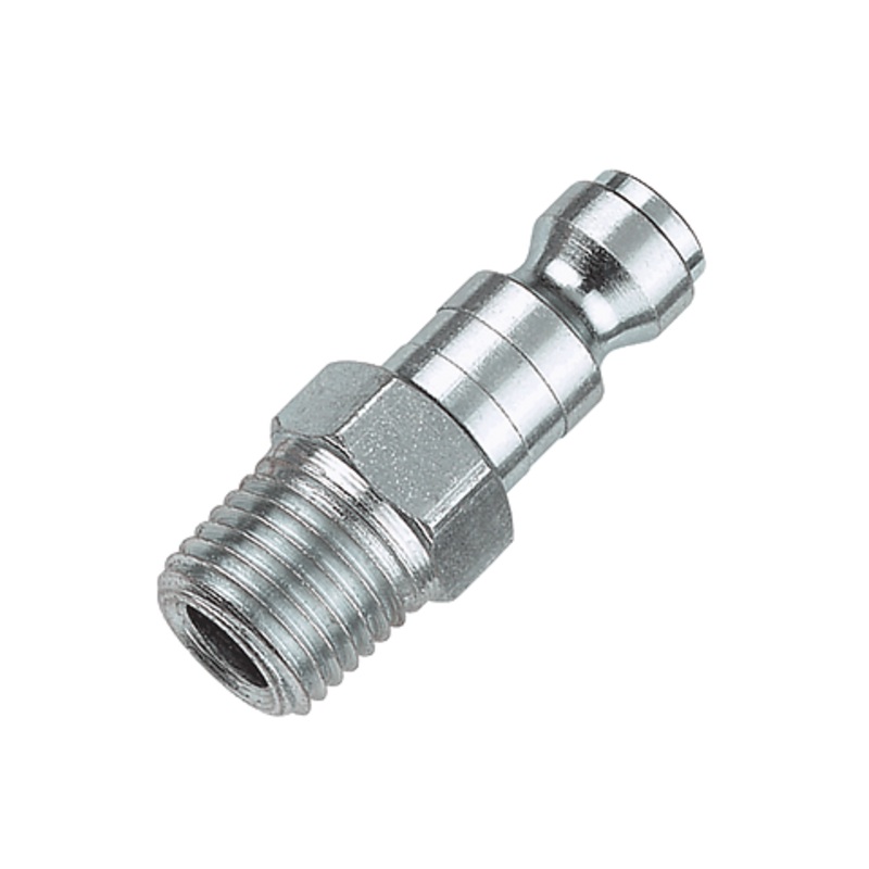 Tru-Flate 1/4 In. MNPT T-Style Steel Plug