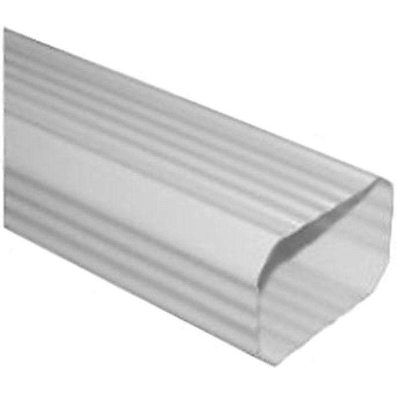 3X10 SQ BROWN DOWNSPOUT