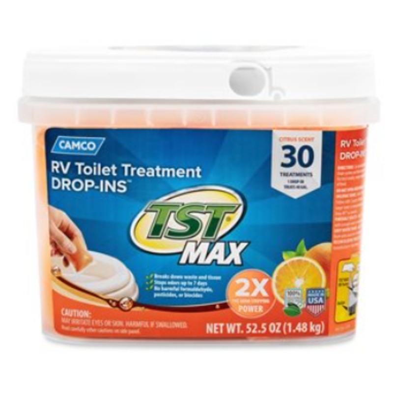 Camco TST Orange Drop-Ins|30 count