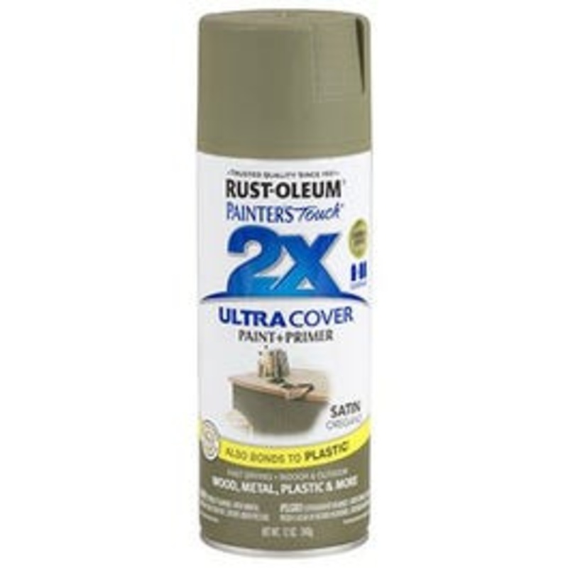 Painter’s Touch 2X Spray Paint, Satin Oregano, 12-oz.