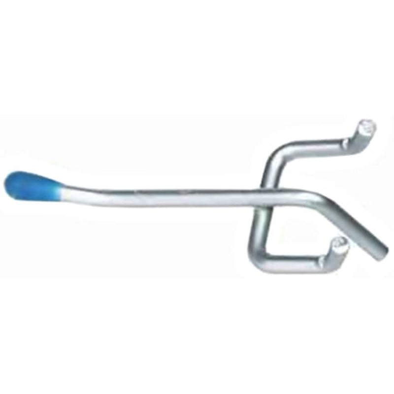 2  DBL PRONG ST HOOK-4/PK