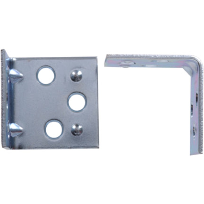 1-1/2  ZINC PLATED DBL CORNER BRACE