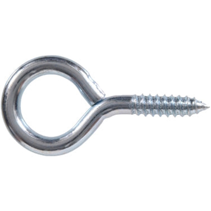 .307X2-7/8 ZINC PLATED SCREW EYE