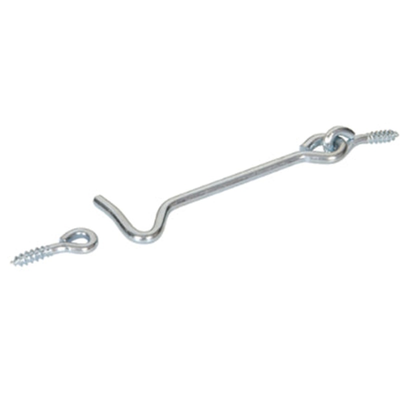 6  ZINC PLATED GTE HOOK EYE