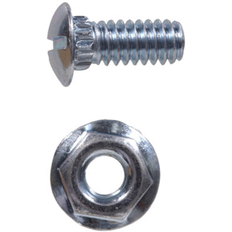 1/4X1/2  ZINC PLATED RIBNECK BOLTS