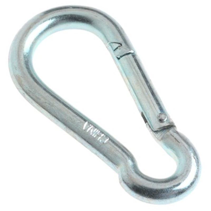 Campbell 1/2 Spring Snap Link, Steel, Zinc Plated, #2450