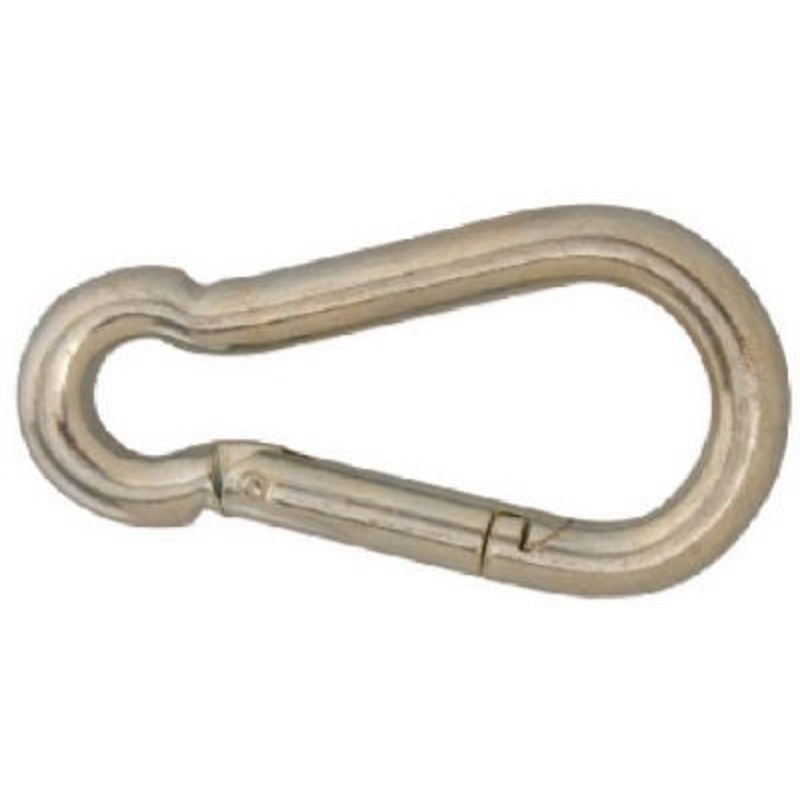 Campbell 5/16 Spring Snap Link, Steel, Zinc Plated, #2450