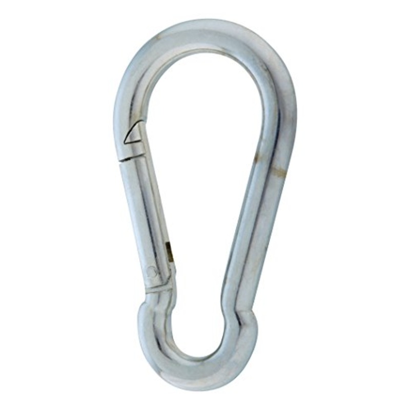 Campbell Spring Snap Link, Steel, Zinc Plated, #2450