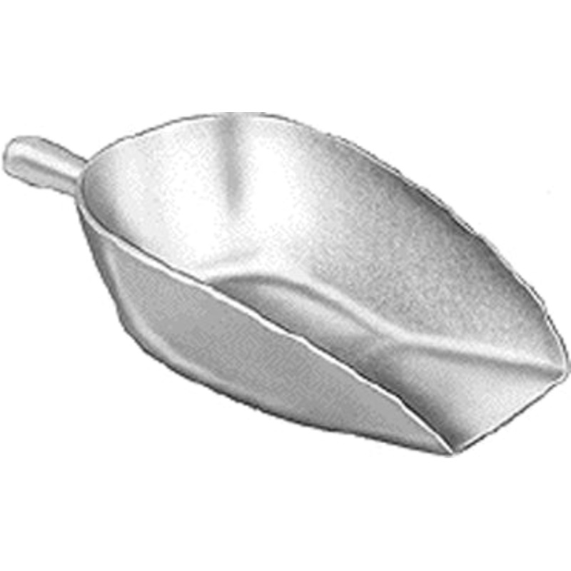 CAST ALUMINUM SCOOP 6-1/2  BOWL