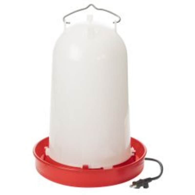 Miller 3 Gallon Heated Poultry Waterer