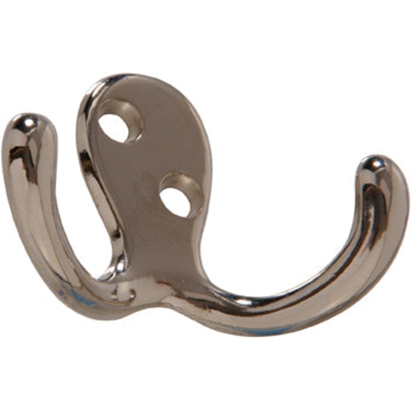 NICKEL CLOTHES HOOK