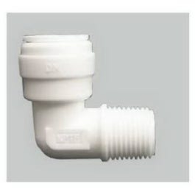 PEX Quick Connect Elbow, 1/2 OD Tube x 3/8-In. MPT