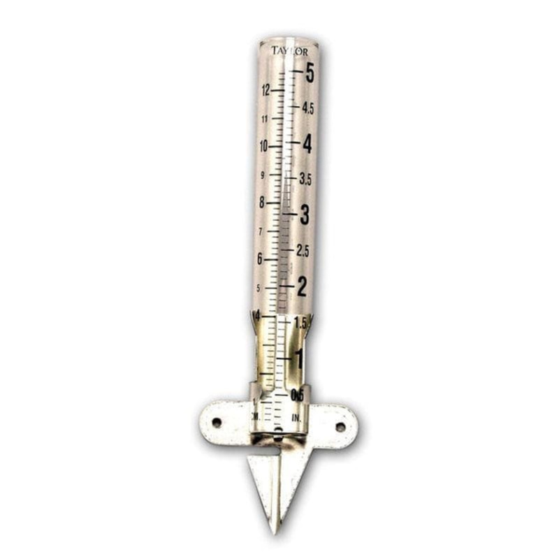 Taylor Glass Rain Gauge|5″ Capacity