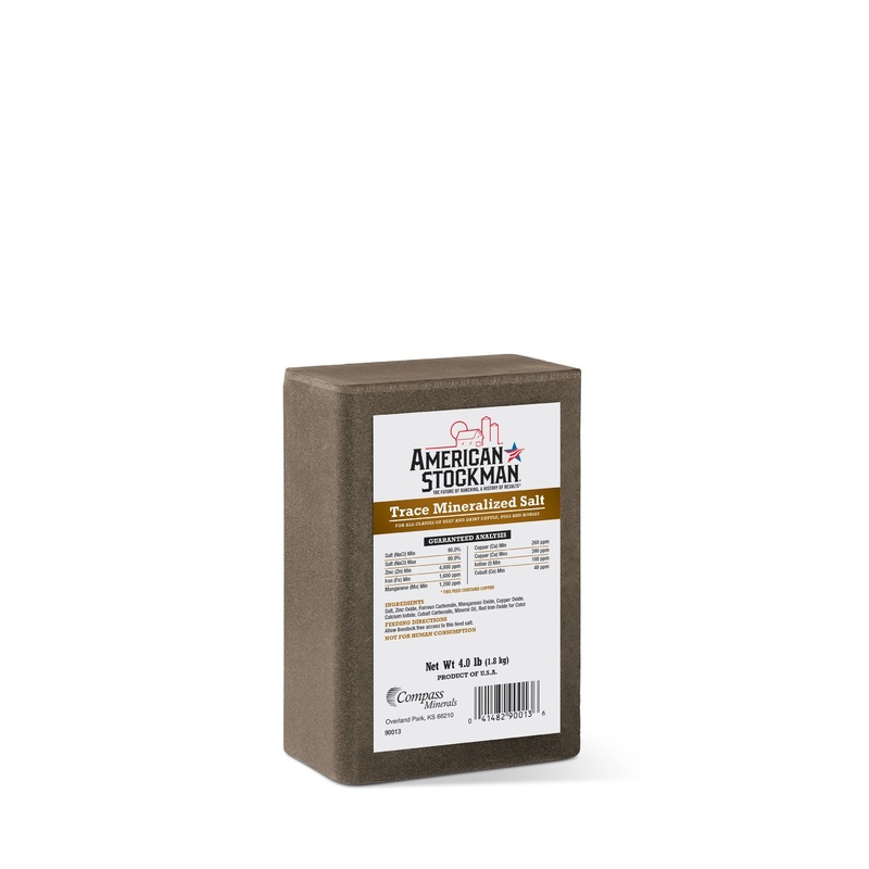 American Stockman Trace Mineralized Salt