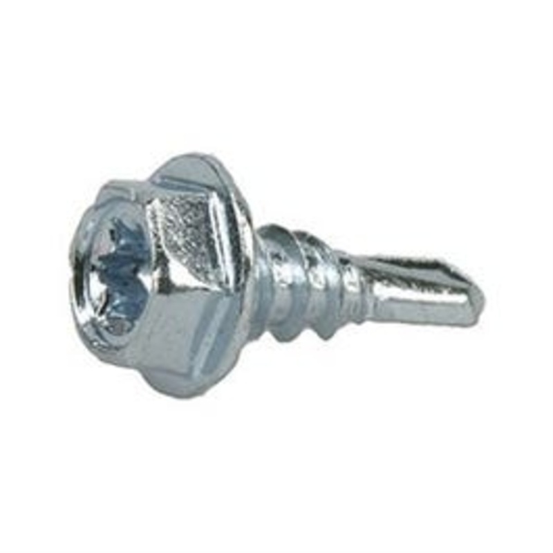 Power Pro Metal Screws, Self-Drilling, Hex Head, 8-18 x 1/2-In., 210-Ct.