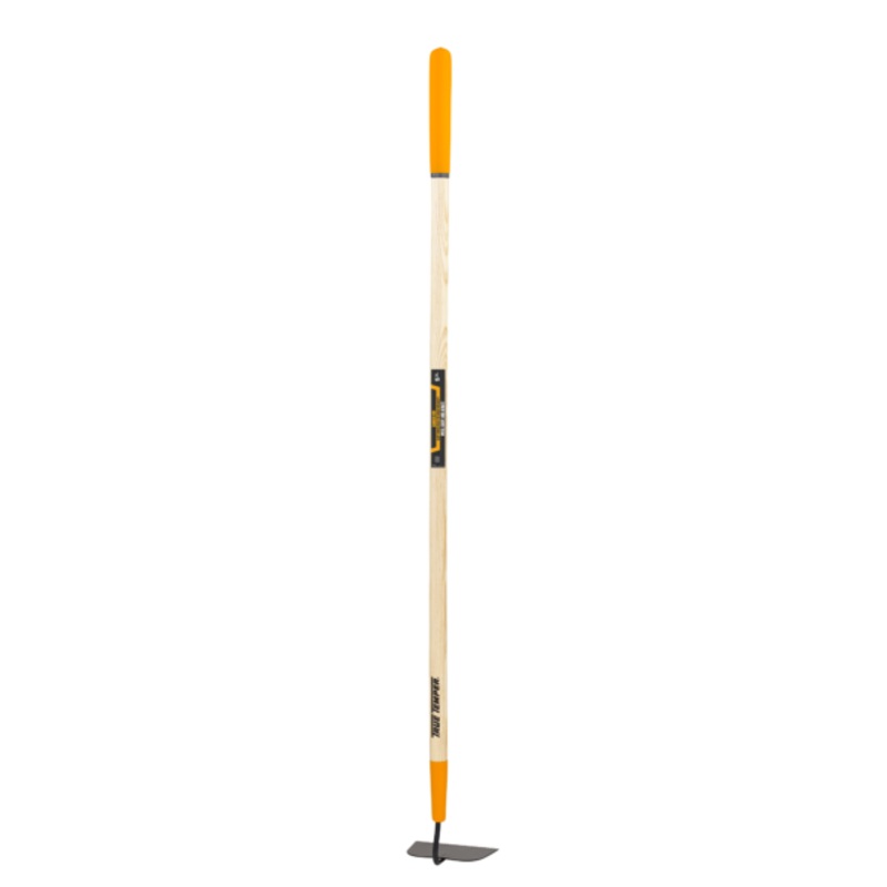 True Temper Welded Garden Hoe With Cushion End Grip On Hardwood Handle