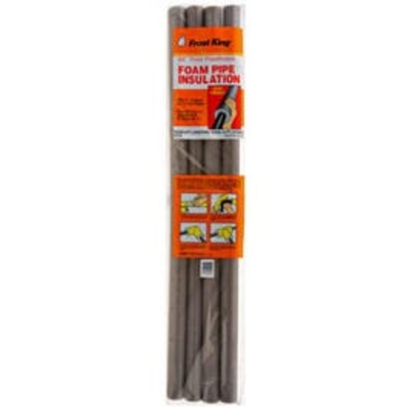 4-Pack 3-Ft. Pre-Slit Foam Pipe Insulation