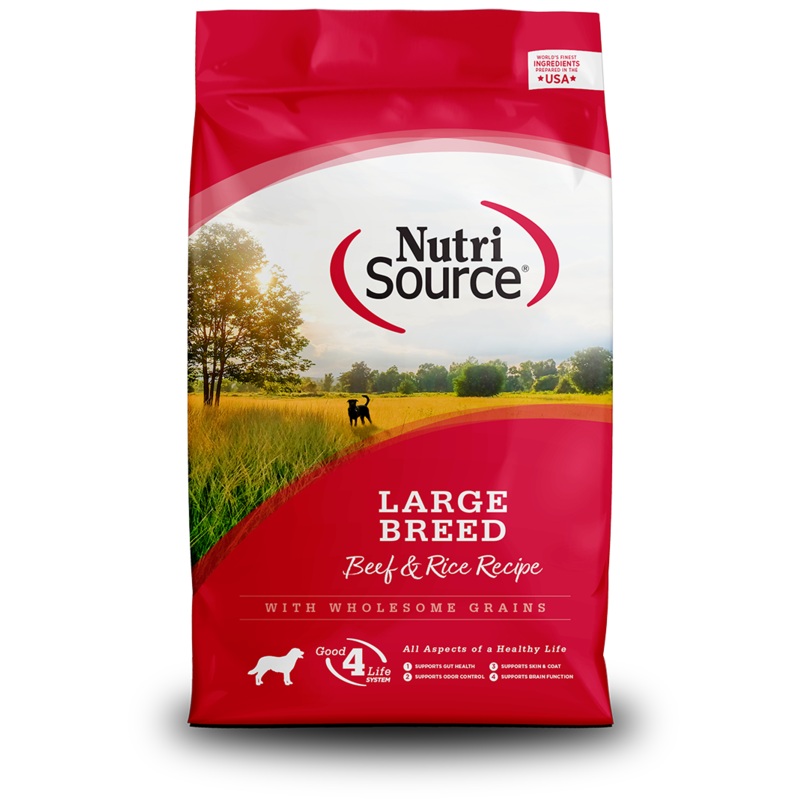 NutriSource Large Breed Beef & Rice Recipe Dog Food
