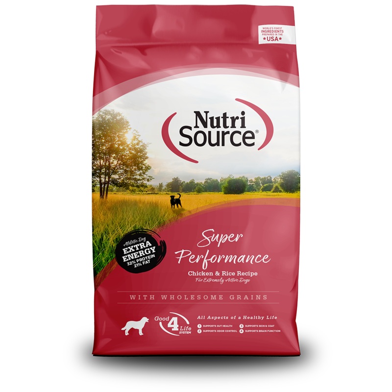 NutriSource Super Performance Chicken and Rice Recipe Dog Food