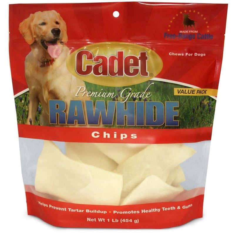 Cadet Rawhide Natural Flavor Chips for Dogs
