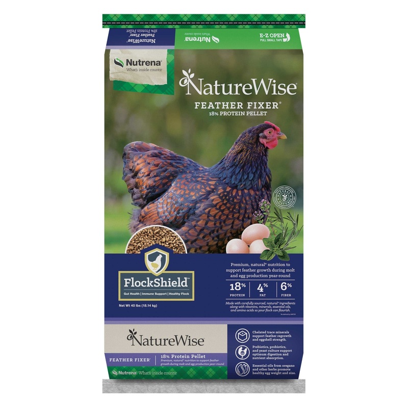 Nutrena NatureWise Feather Fixer Poultry Pellet Feed