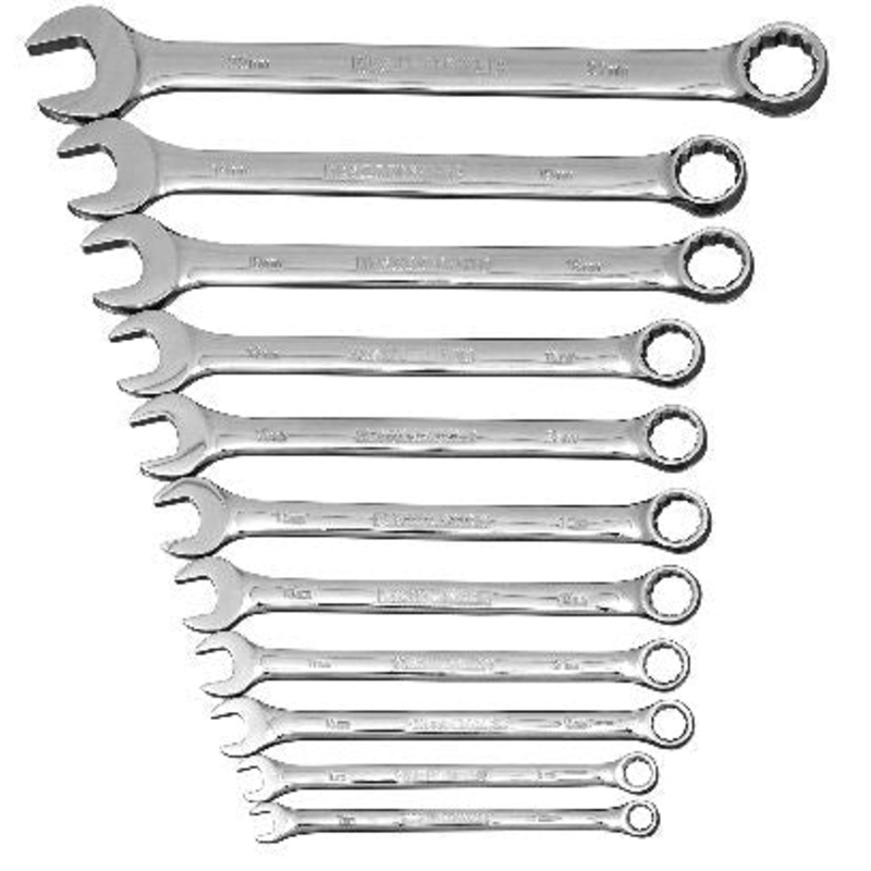 Apex Tool Master Mechanic Combination Wrench Set SAE – 11 Piece