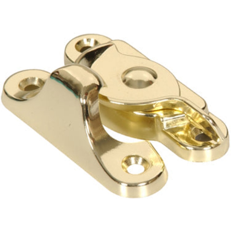 BRASS PLATED SASH LOCK