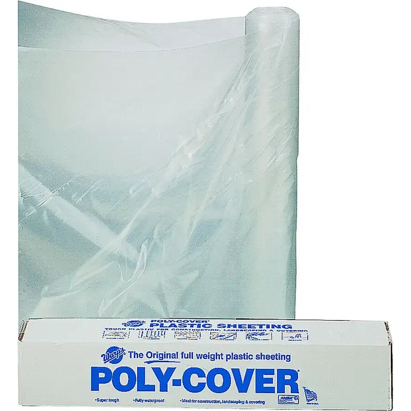 Orgill Poly 4X16-C Poly Film 4 Mil Clear Polyethylene Film