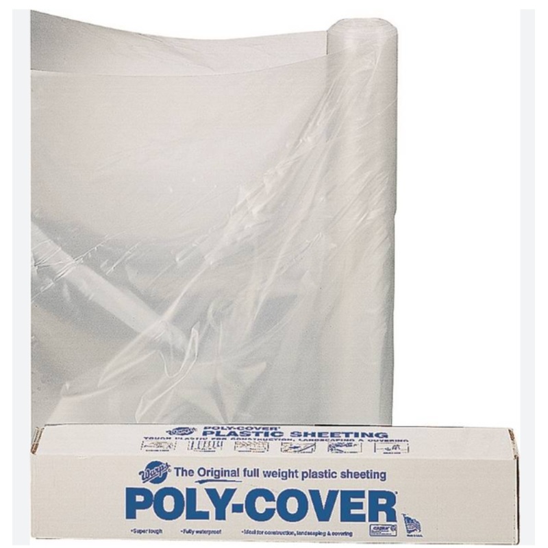 Orgill Poly Film 6 Mil Plastic Clear