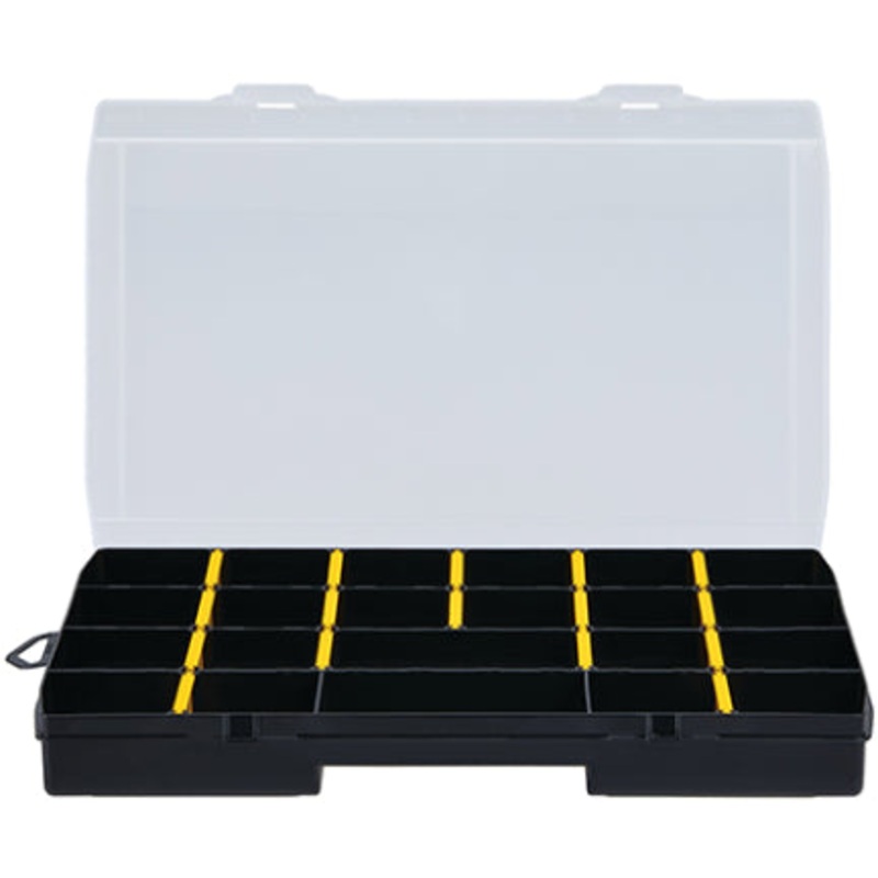 ORGANIZER COMPACT 9X1 7/8X14 BK/YL