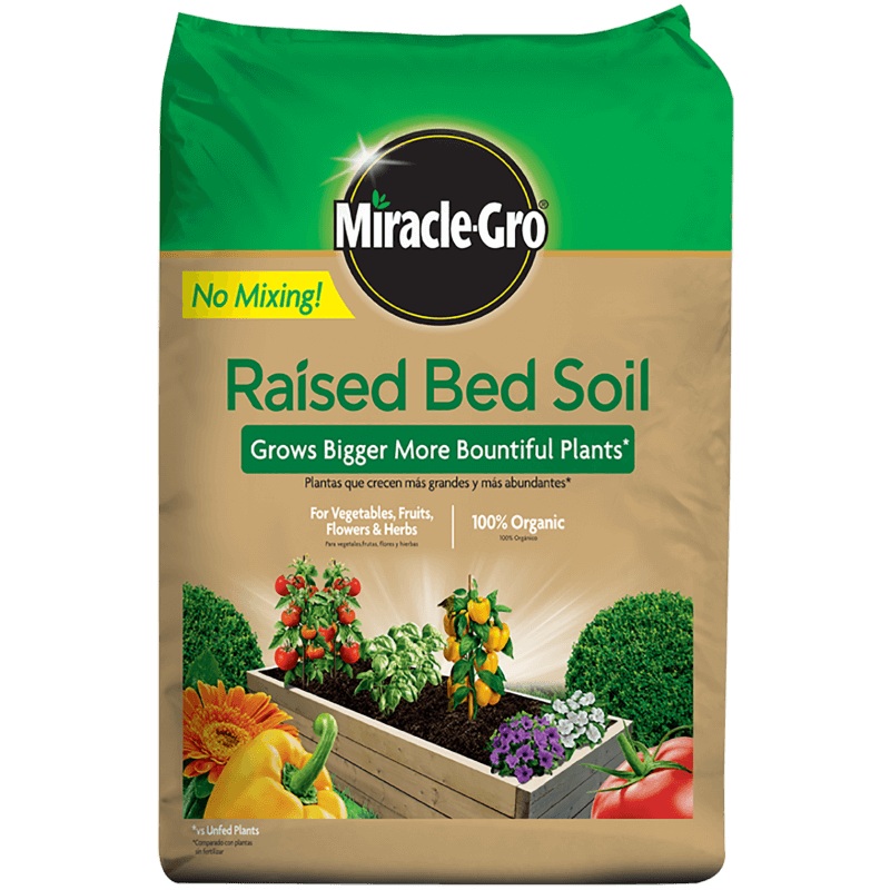 Miracle-Gro Raised Bed Soil|1.5 Cu. Ft.|1.5 cu. ft.