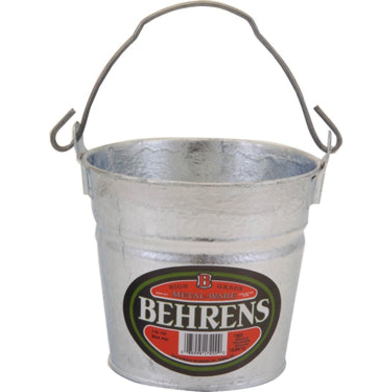 PAIL 2 QT STEEL HOT DIPPED