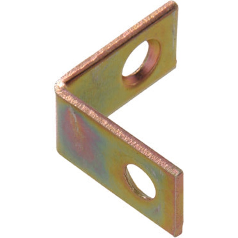 2.5X5/8 ZINC   YELLOW DICHROMATE CORNER