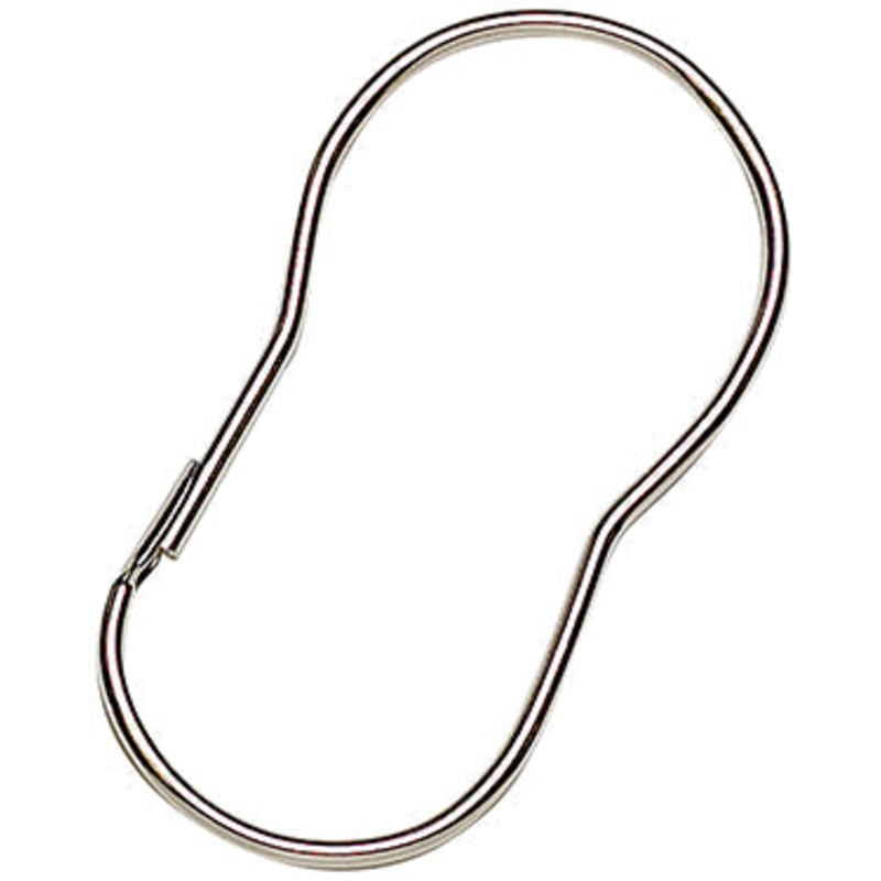 SHOWER HOOK CLOSED CHROME