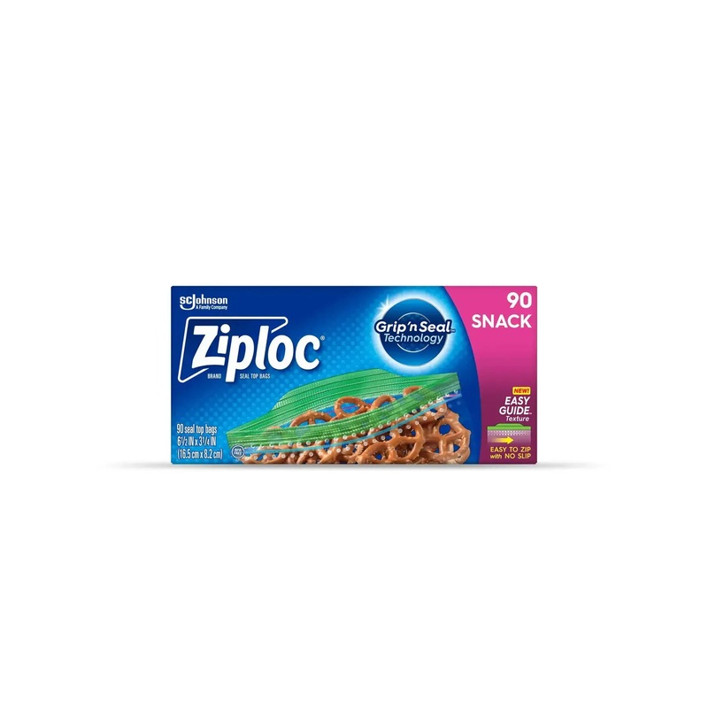 Ziploc Brand Snack Bags