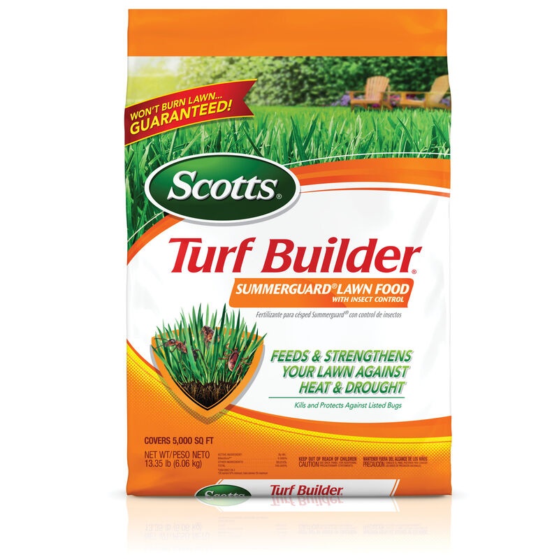 Scotts Turf Builder SummerGuard Lawn Food with Insect Control