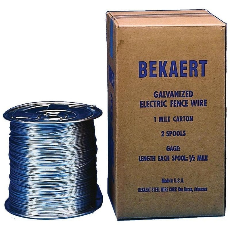 Bekaert Electric Fence Wire|17 GA-1320 FT|14 GA-1320 FT|14 GA-2640 FT|17 GA-2640 FT