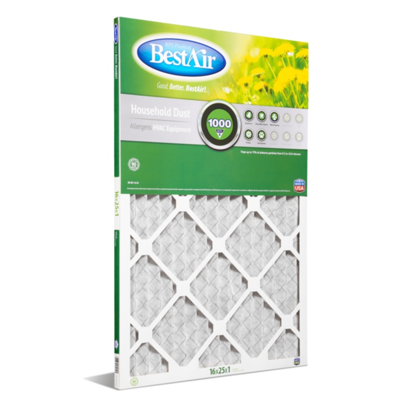 BestAir B1-1625-8-12 Pleated Filter Merv 8