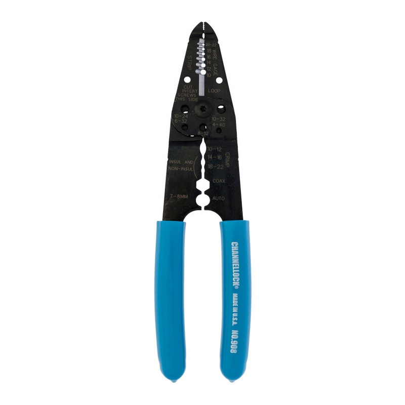 CHANNELLOCK 908 8.25 Wire Strippers