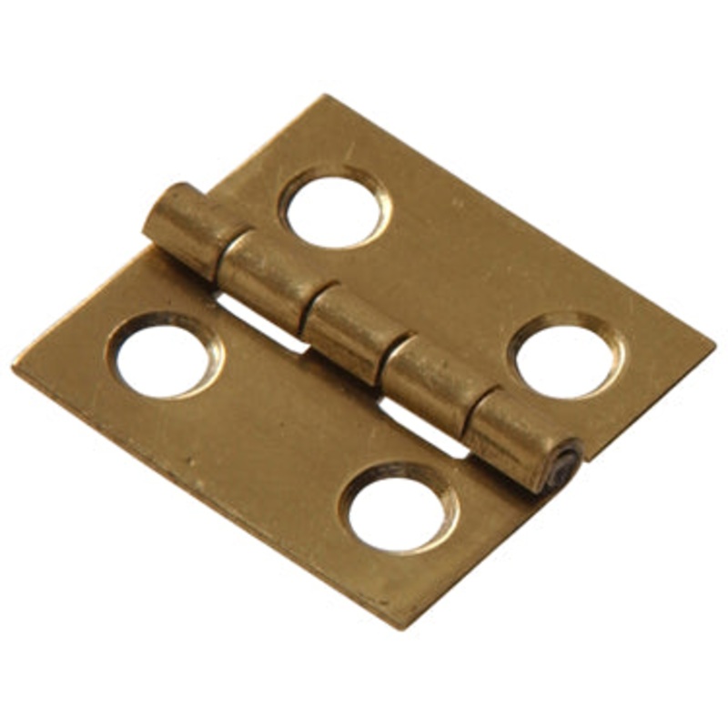 2  SOLID BRASS MED HINGE