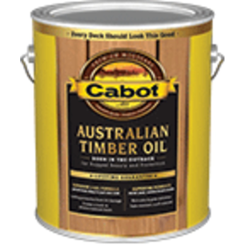 Cabot 12 oz Transparent Smooth Natural Australian Timber Oil (12 oz., Natural)
