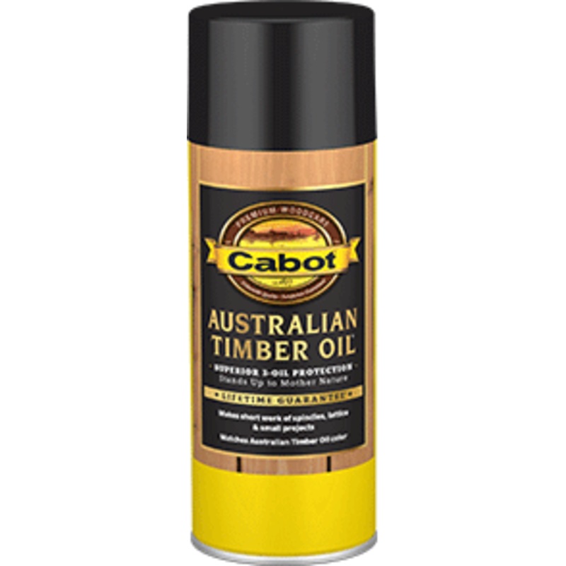 Cabot Australian Timber Oil Aerosol Smooth Honey Teak 12 oz (12 oz., Honey Teak)