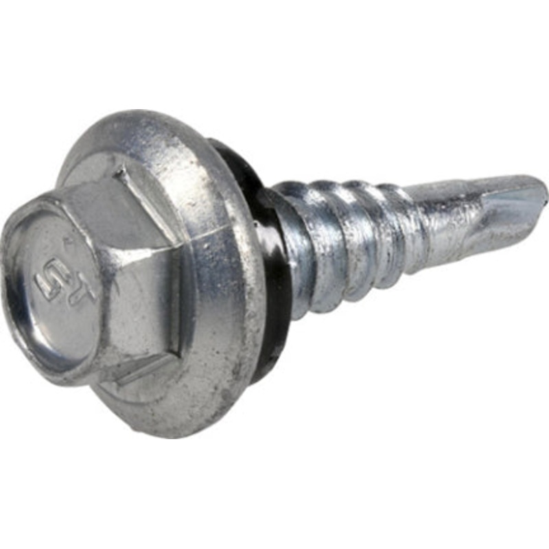 10 X 1 ROOF SCREW M2W SD BRT WHT PP 1LB
