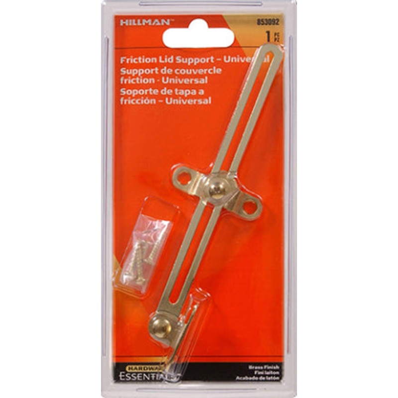 BRASS PLATED LID SUPPORT