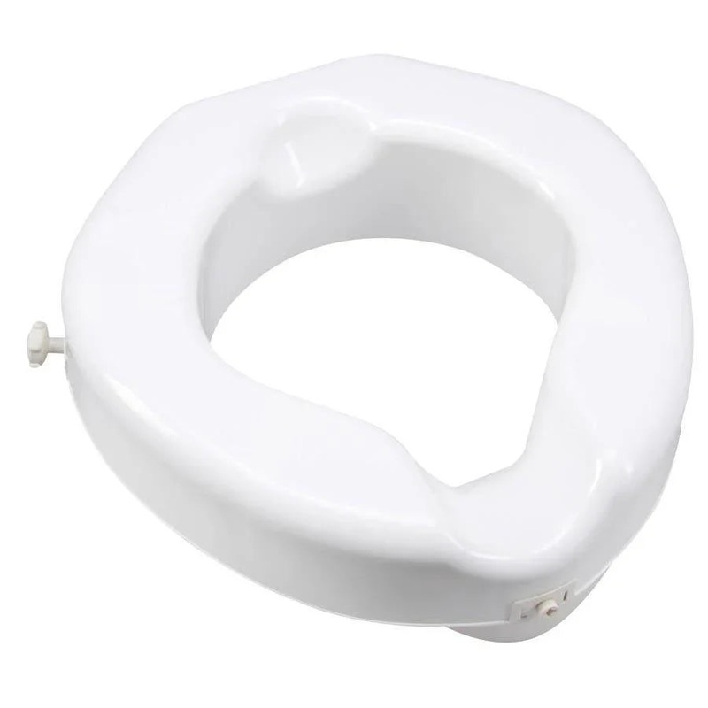 Carex Safety Lock Bariatric Raised Toilet Seat