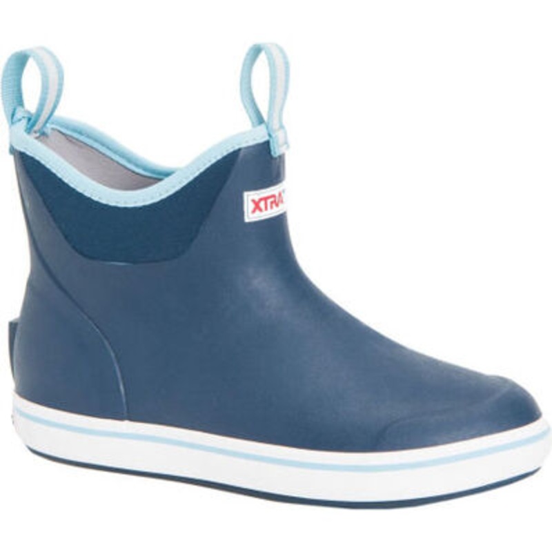 XtraTuf Women’s 6 in Ankle Deck Boot Navy