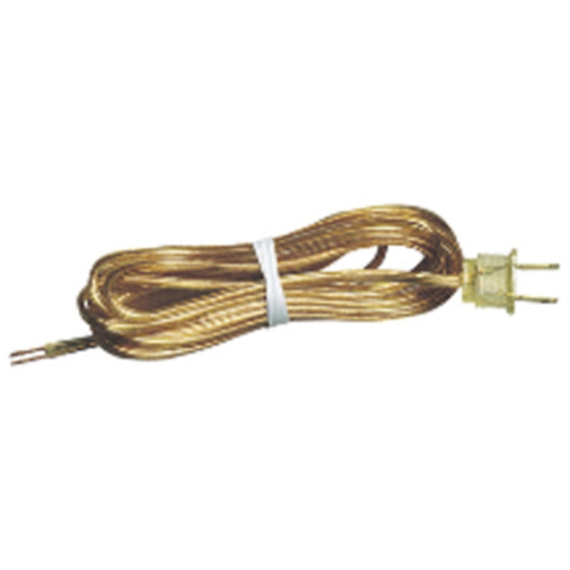 8 BROWN CORD SET W/PLUG
