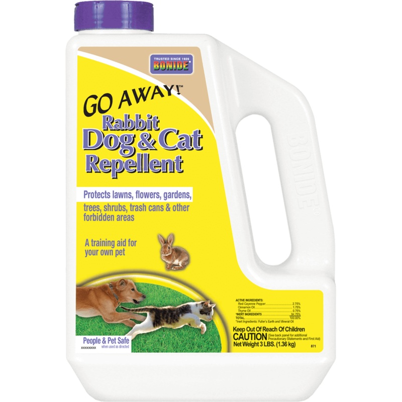 Bonide Go Away! Rabbit, Dog & Cat Repellent Granules