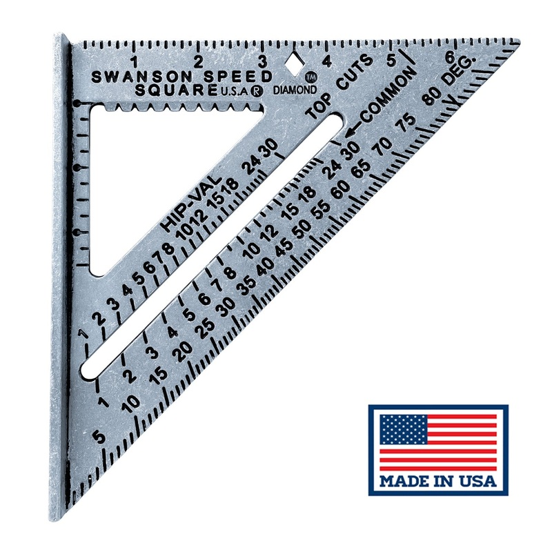 Swanson S0101 Speed Square|7.25 x 7 x .875