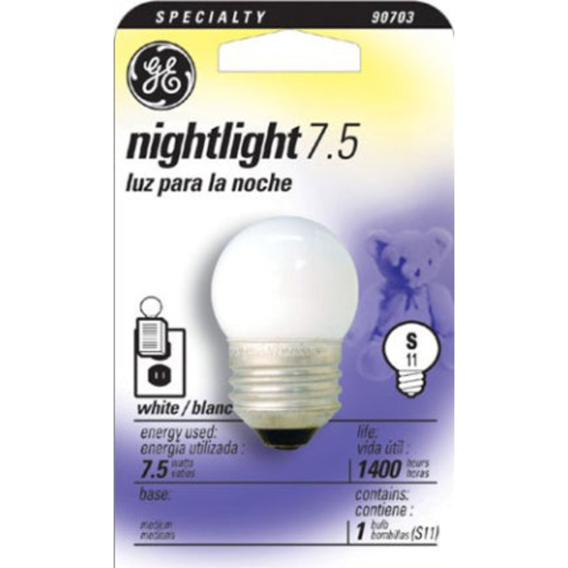 7.5W S11 Med Soft  White Nightlight